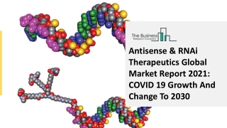 2021 Antisense & RNAi Therapeutics Market Size, Growth, Drivers, Trends And Forecast