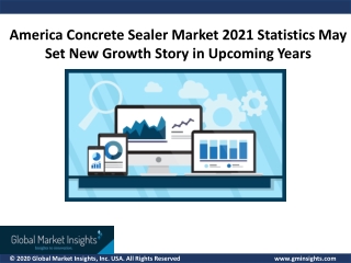 America Concrete Sealer Market Size 2021 | Global Industry Share, Trends, Growth Insights, SWOT Analysis by Top Key Vend