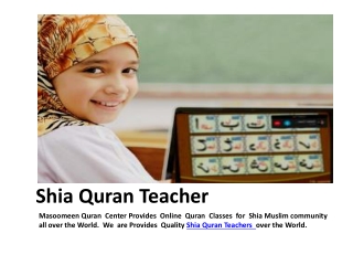 Shia Quran Teacher