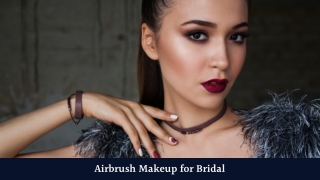 Airbrush Makeup for Bridal