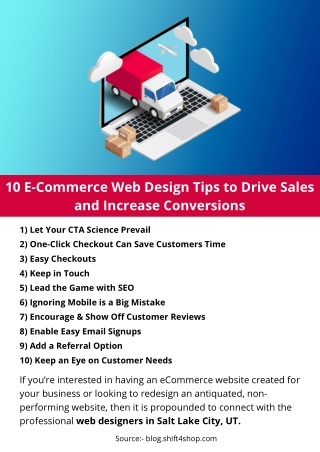 10 E-Commerce Web Design Tips to Drive Sales and Increase Conversions