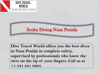 Scuba Diving Nusa Penida