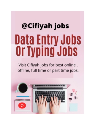 How can I do online data entry jobs at home?