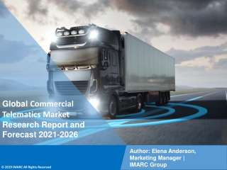 Commercial Telematics Market Global Size, Share, Trends, Analysis, Growth & Forecast to 2021-2026