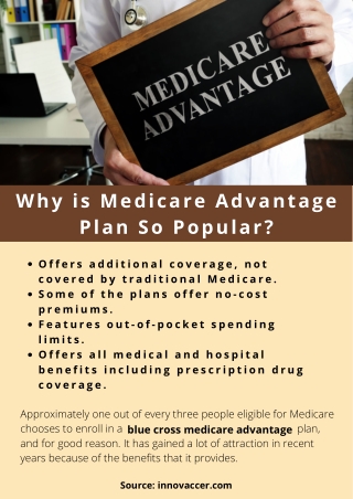 Why is Medicare Advantage plans so popular?