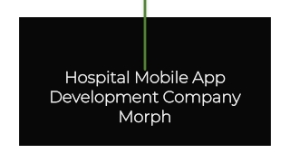 Hospital Mobile App Development Company