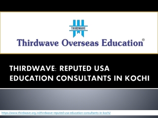 USA Education Consultants in Kochi