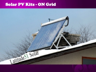 Solar PV Kits - ON Grid