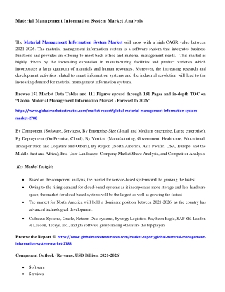 COVID-19 Impact on Global Material Management Information System Market