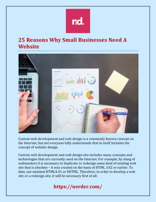 25 Reasons Why Small Businesses Need A Website