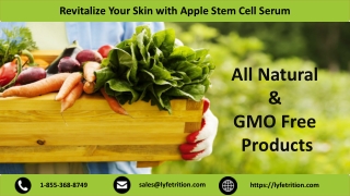 Revitalize Your Skin with Apple Stem Cell serum