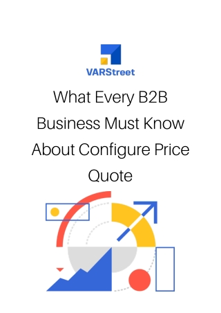 What every b2b business must know about configure price quote
