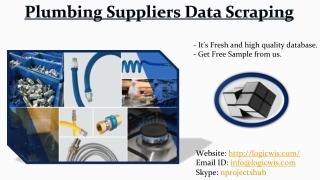 Plumbing Suppliers Data Scraping