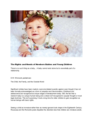 The_Rights_and_Needs_of_Newborn_Babies_and_Young_Children
