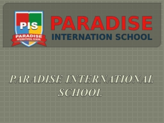 Paradiseschool - CBSE School in Alandi | Best CBSE School in Charholi