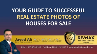 Your guide to successful real estate photos of houses for sale