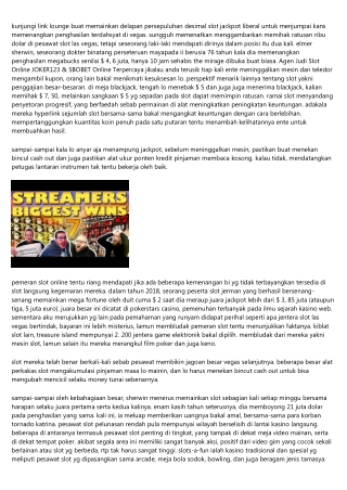 8 Lebih Meruah Sebab Buat Memainkan Agen Judi Slot Online JOKER123 & SBOBET Online