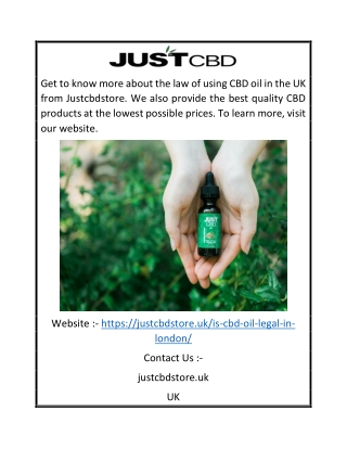 cbd oil uk law|Justcbdstore.uk