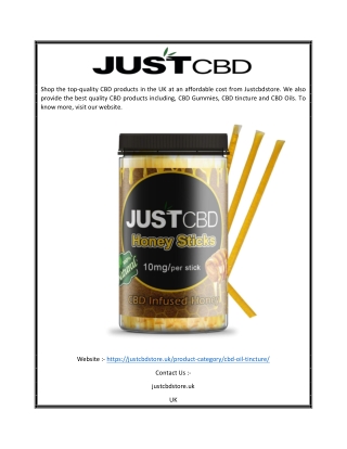 cbd tincture|Justcbdstore.uk