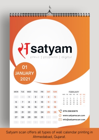 Wall Calendar Printing in Gujarat