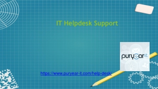 IT Helpdesk Support