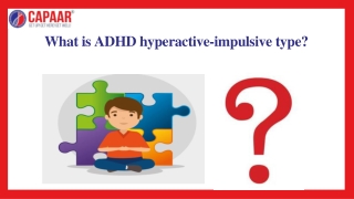 Best treatment for ADHD In Bangalore|ADHD Hyperactive-Impulsive