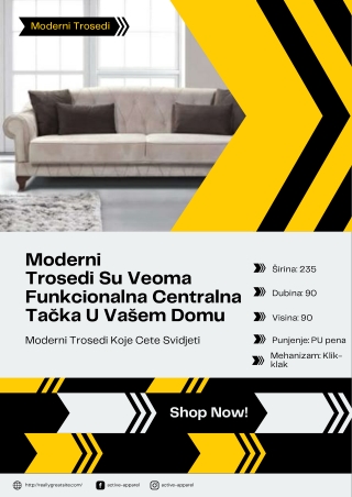 Moderni Trosedi Su Veoma Funkcionalna Centralna Tačka U Vašem Domu