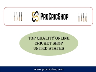 Top Quality Online Cricket Shop United States