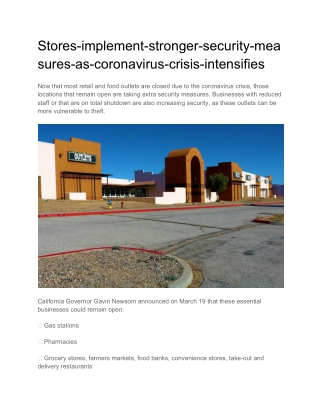 stores-implement-stronger-security-measures-as-coronavirus-crisis-intensifies