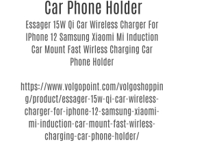 Car Phone Holder