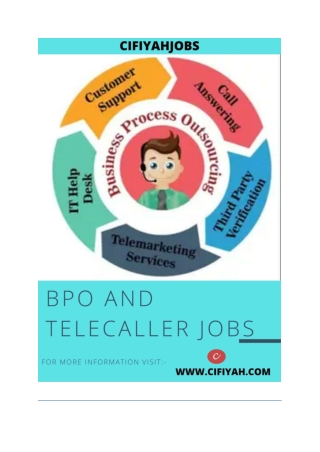 BPO AND TELECALLER JOBS VACANCY FOR GRADUATES