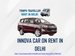 Toyota Innova Cabs at Best Rates