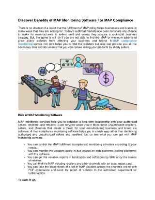 Discover Benefits of MAP Monitoring Software For MAP Compliance