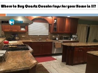 Where to Buy Quartz Counter tops for your Home in Il