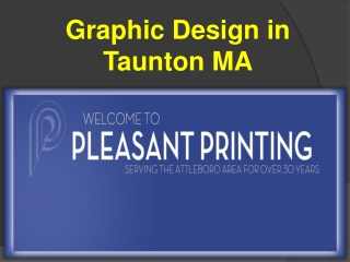 Graphic Design in Taunton MA