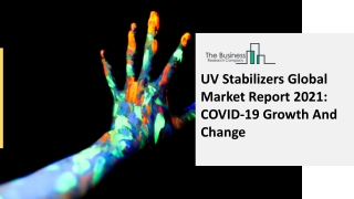 Global UV Stabilizers Market Growth And Trends In 2021