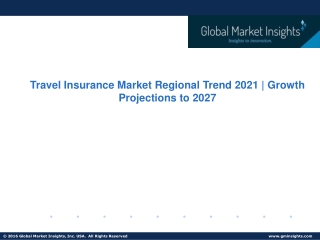 Travel Insurance Market Trends, Analysis & Forecast,2027