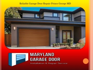 Reliable Garage Door Repair Prince George MD