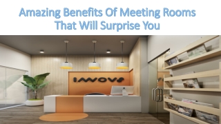 Amazing Benefits Of Meeting Rooms That Will Surprise You