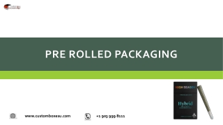 Logo printed cheap Pre Rolled Packaging in Texas