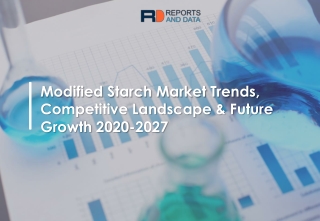 Modified Starch Market Analysis & Opportunity Outlook 2027