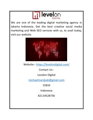 Creative Digital Agency Jakarta | Levelondigital.com