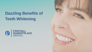 Dazzling Benefits of Teeth Whitening