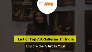 List Of Top Art Galleries In India