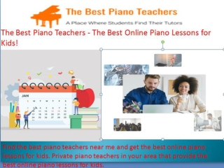 piano lessons near me