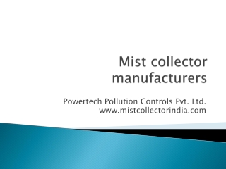 Mistcollectorindia