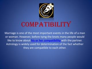 Compatibility between Zodiac Signs