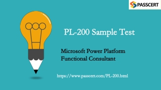 2021 Microsoft Power Platform PL-200 Updated Dumps