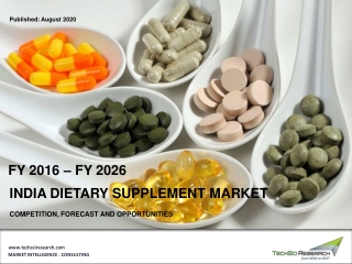 India Dietary Supplement Market Forecast 2026