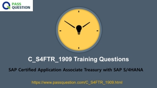 SAP S4HANA C_S4FTR_1909 Practice Test Questions